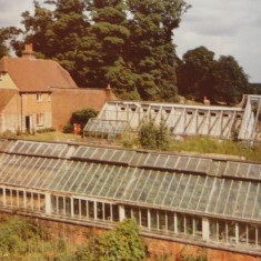 Exterior of the hothouse where Alan Grubb used to work