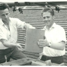 Alan and Arthur Grubb Alan and Arthur Grubb, builders at Knole 1963-87