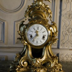 French ormolu clock