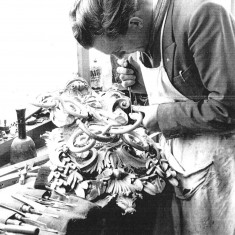 Bill Manning at work in 1965