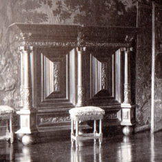 Archived image of kussenkast on display in Spangle Bedroom Archived image of kussenkast on display in Spangle Bedroom in the 19th century