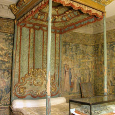 James II Bed before conservation