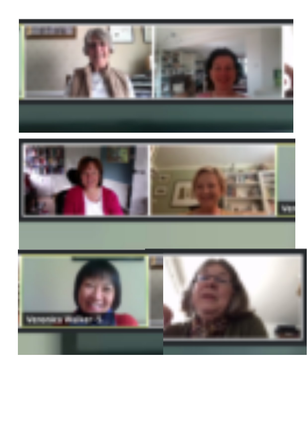 Team meetings continued via Zoom during the 2020 and 2021 coronavirus lockdowns. Members also gave Zoom talks to Knole volunteers, sourced by our research and archived interviews.