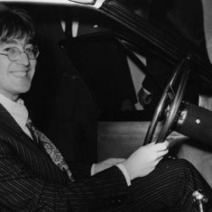 John Lennon John Lennon gave Lord Sackville's daughters a ride in his Rolls Royce