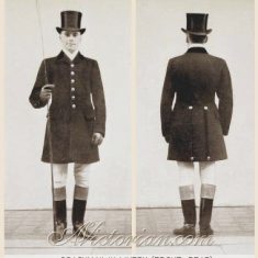 Edwardian Livery Thomas Pattenden's uniform - with its smart red waistcoat and cockaded top hat - might have looked similar to Edwardian livery for coachmen