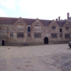 A view of the Hayloft and former stables at Knole