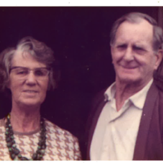 (L) Audrey's mother, Kathleen Violet Stillman 
