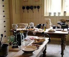 Still Rooms such as at Cragside House give a sense of maids' skills and duties