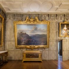 Wootton's 1727 painting re-hung in Ballroom