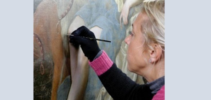 Sophie Reddington on conserving Knole's largest landscape painting