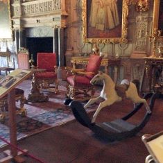 Vita Sackville-West's rocking horse, exhibited at Knole in 2013 | NT Images
