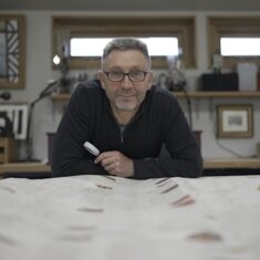 Graeme Gardiner, conserving Knole's pedigree rolls | NT Images/Blast Films/Millie Dobres